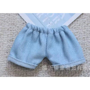 Labubu light blue jeans